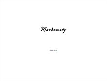 Tablet Screenshot of michaelmarkowsky.com